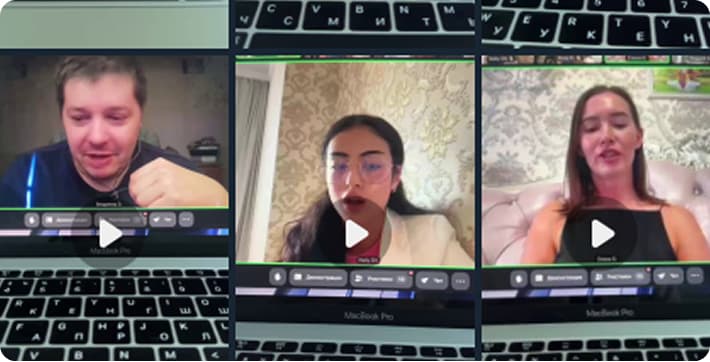 Провели групповое собеседование со студентами Яндекс практикума, для отбора в реальную практику и стажировку внутри компании